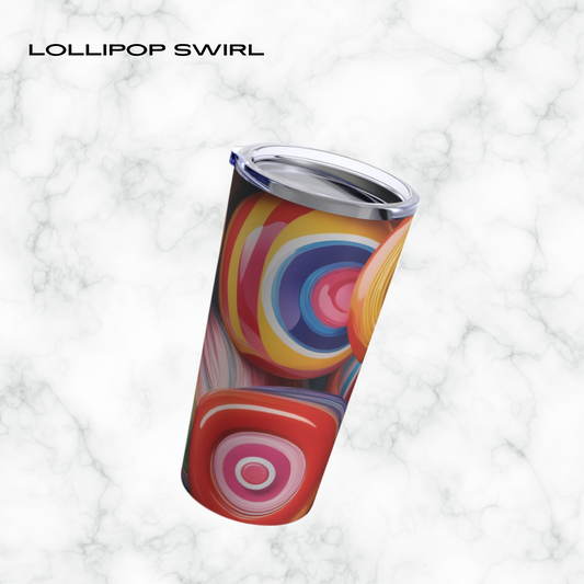 Lollipop Swirl 20oz Tumbler