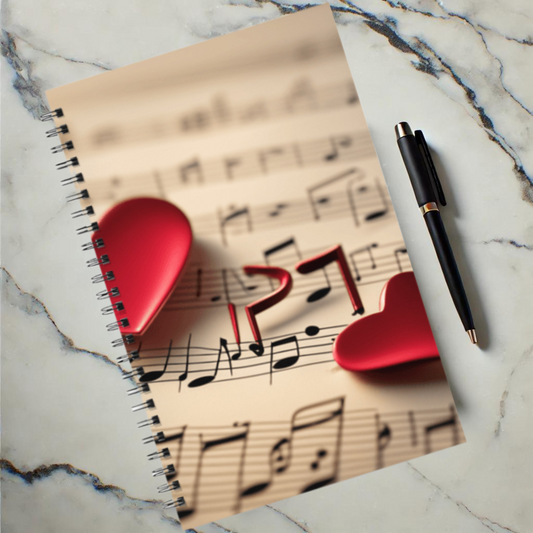 Love Notes 5.5”x8.5" Hardcover Notebook