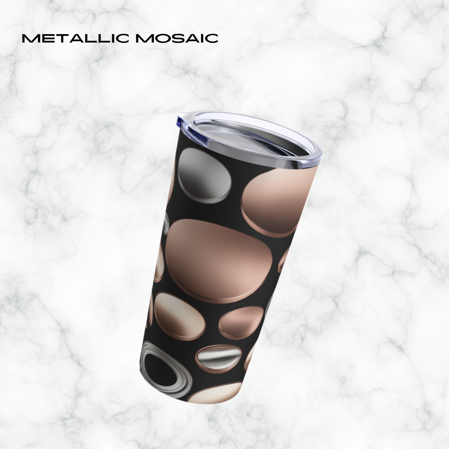 Metallic Mosaic 20oz Tumbler