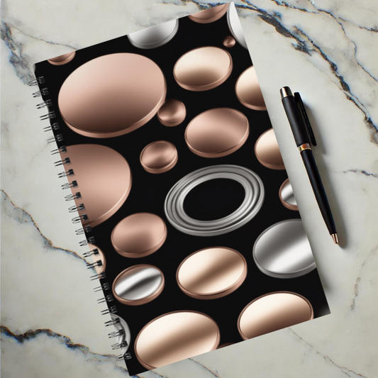 Metallic Mosaic 5.5"x8.5" Hardcover Planner