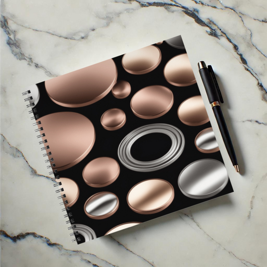 Metallic Mosaic 8.5"x8.5" Hardcover Notebook