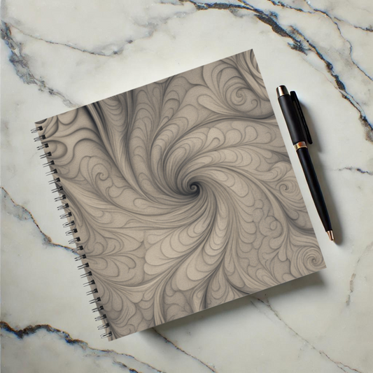 Mystic Whirl 8.5"x8.5" Hardcover Notebook