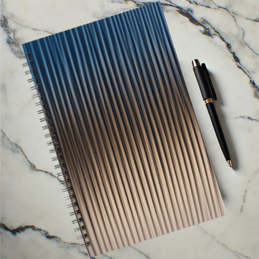 Ocean Bronze 5.5"x8.5" Hardcover Notebook