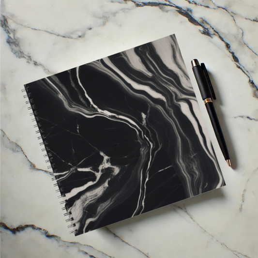 Onyx Flow 8.5"x8.5" Hardcover Notebook