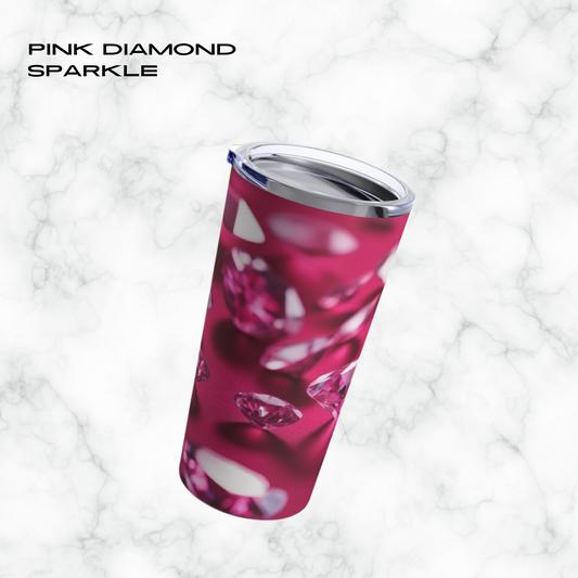 Pink Diamond Sparkle 20oz Tumbler