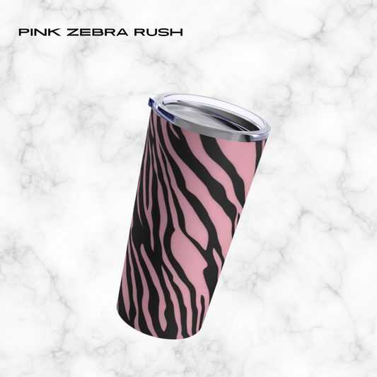 Pink Zebra Rush 20oz Tumbler