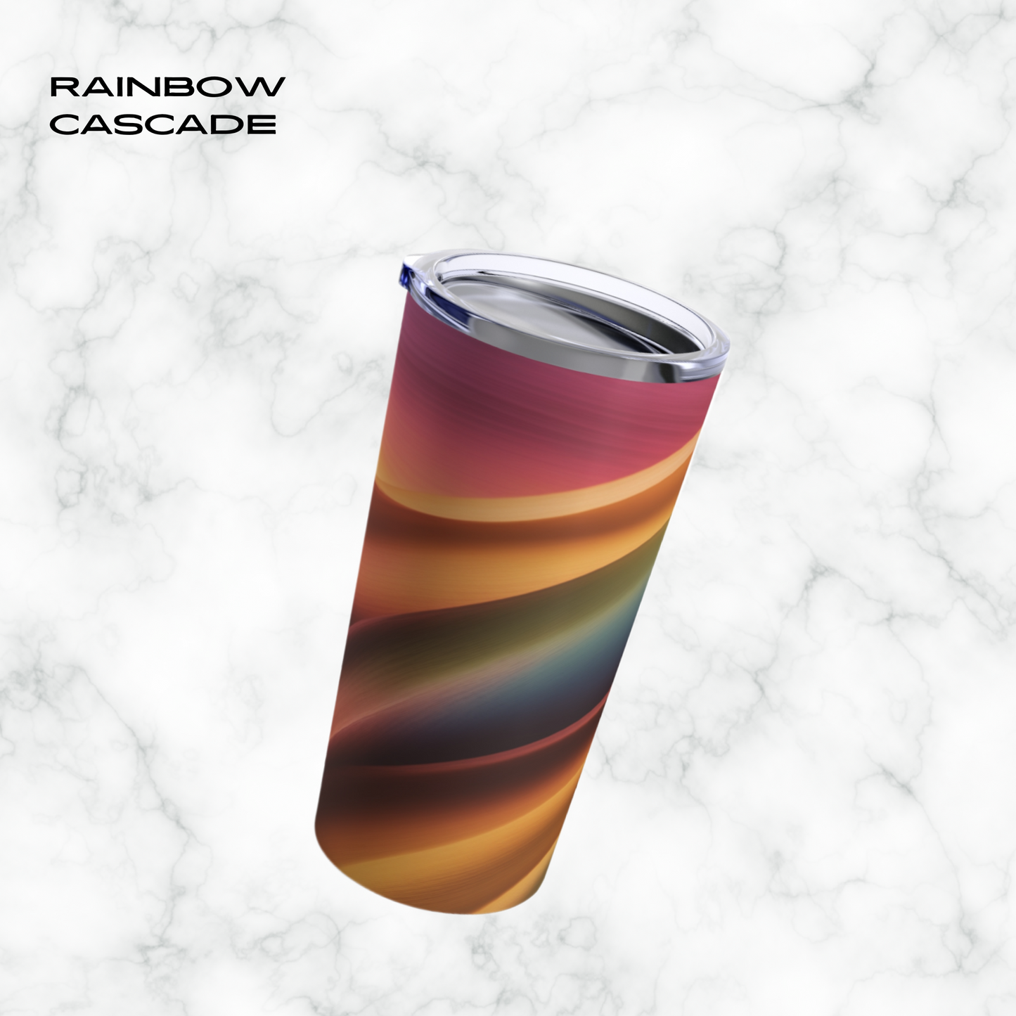 Rainbow Cascade 20oz Tumbler