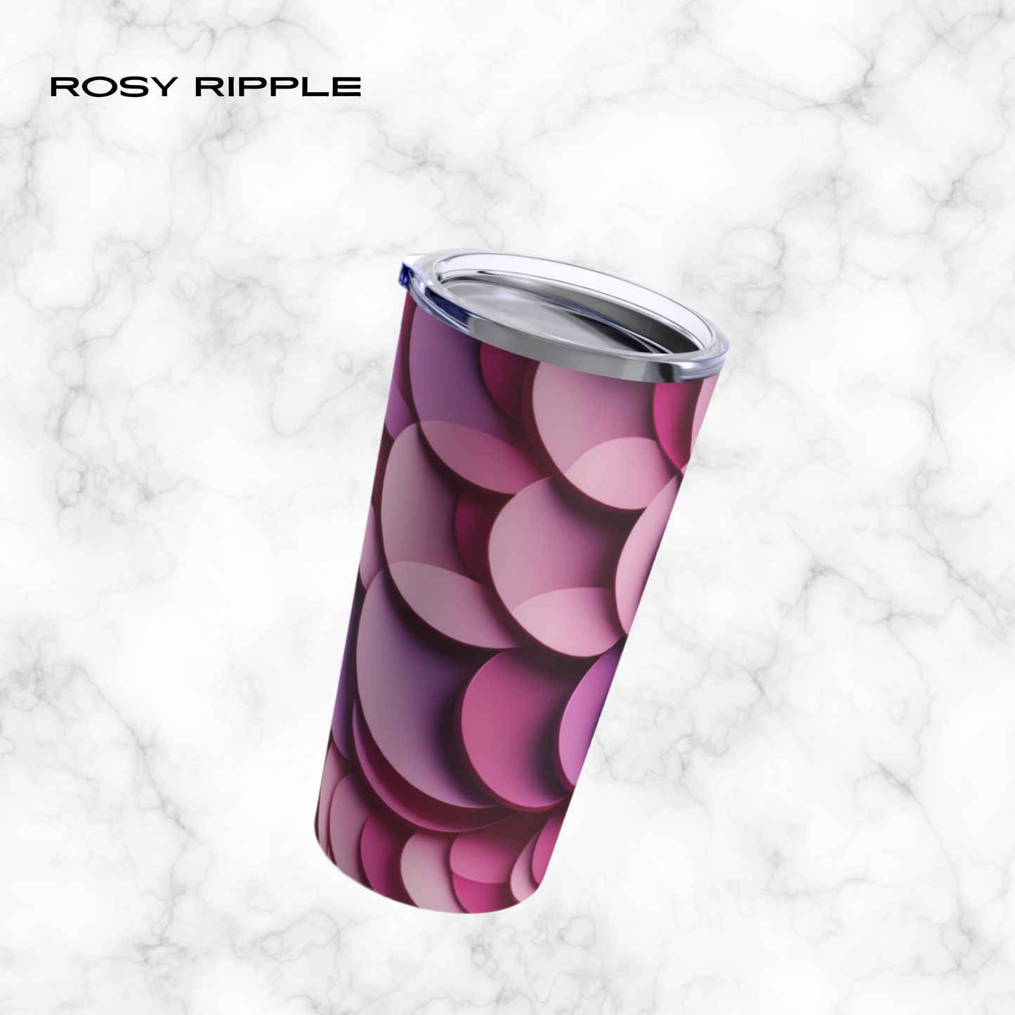 Rosy Ripple 20oz Tumbler