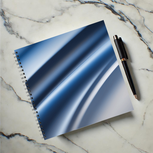 Sapphire Sleek 8.5"x8.5" Hardcover Notebook