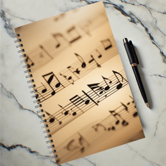Symphony of Notes  5.5"x8.5" Hardcover Planner