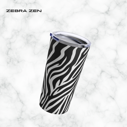 Zebra Zen 20oz Tumbler