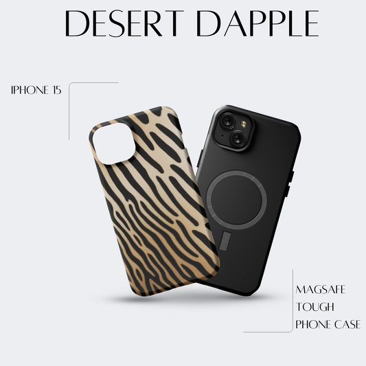Desert Dapple - iPh 15 MagSafe Tough Matte Finish