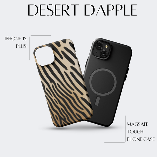 Desert Dapple - iPh 15 Plus MagSafe Tough Matte Finish