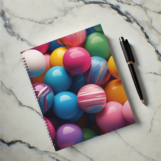 Marble Bliss 8.5"x11" Hardcover Notebook