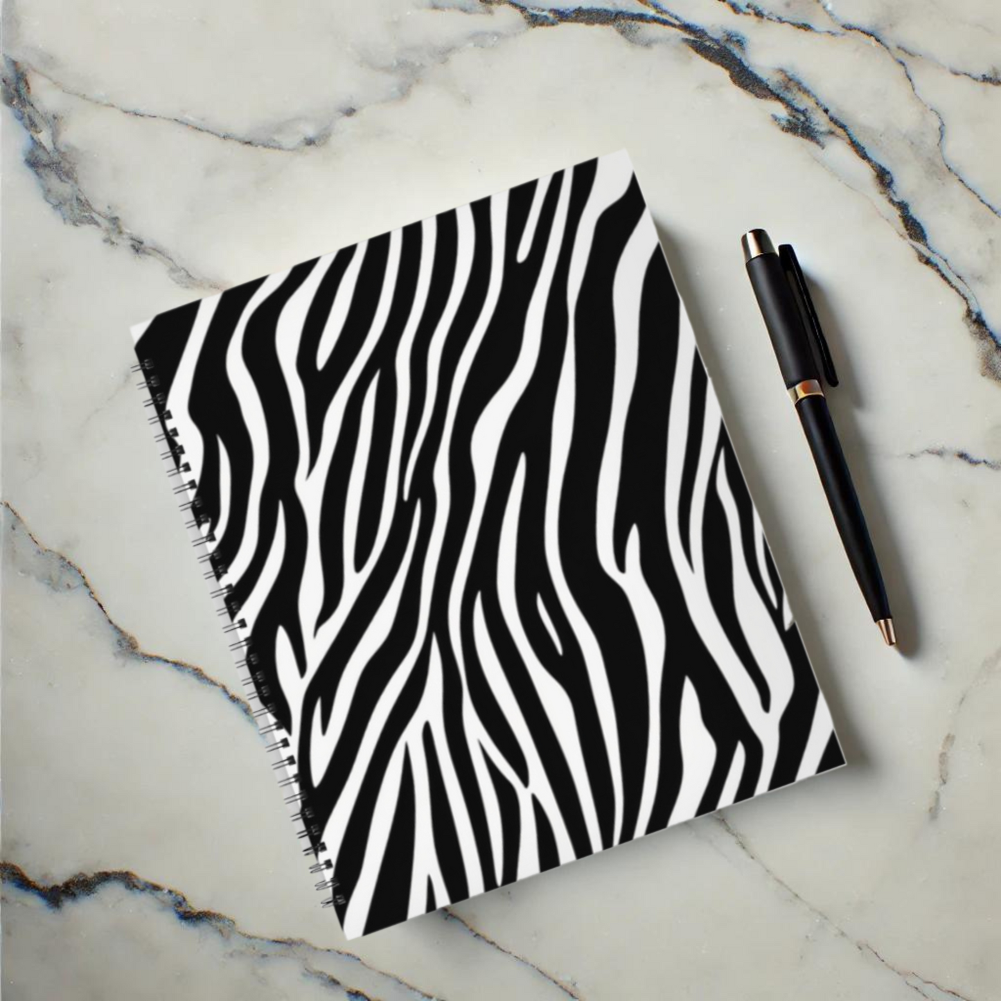 Zebra Zen 8.5”x11” Hardcover Notebook
