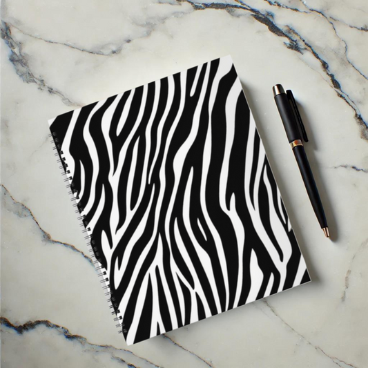 Zebra Zen 8.5”x11” Hardcover Notebook