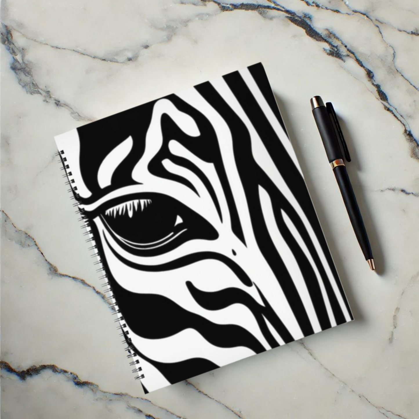 Wild Elegance 8.5”x11” Hardcover Notebook