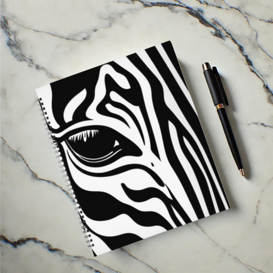 Wild Elegance 8.5”x11” Hardcover Notebook