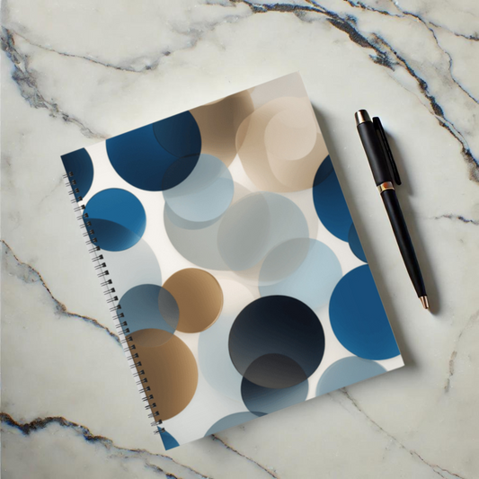 Ocean Breeze 8.5"x11" Hardcover Notebook