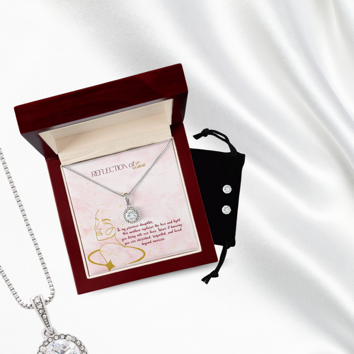 Cherished Reflection - Hope Necklace & Earring Set