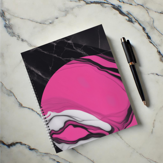 Marble Pop 8.5"x11" Hardcover Notebook
