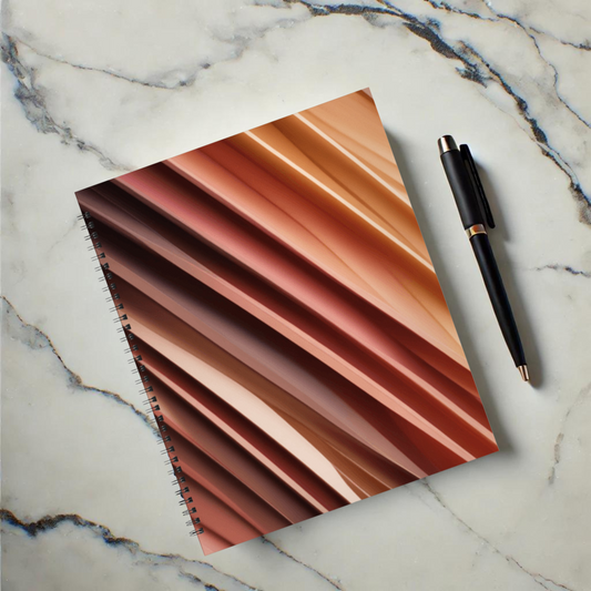 Copper Fold 8.5"x11" Hardcover Notebook