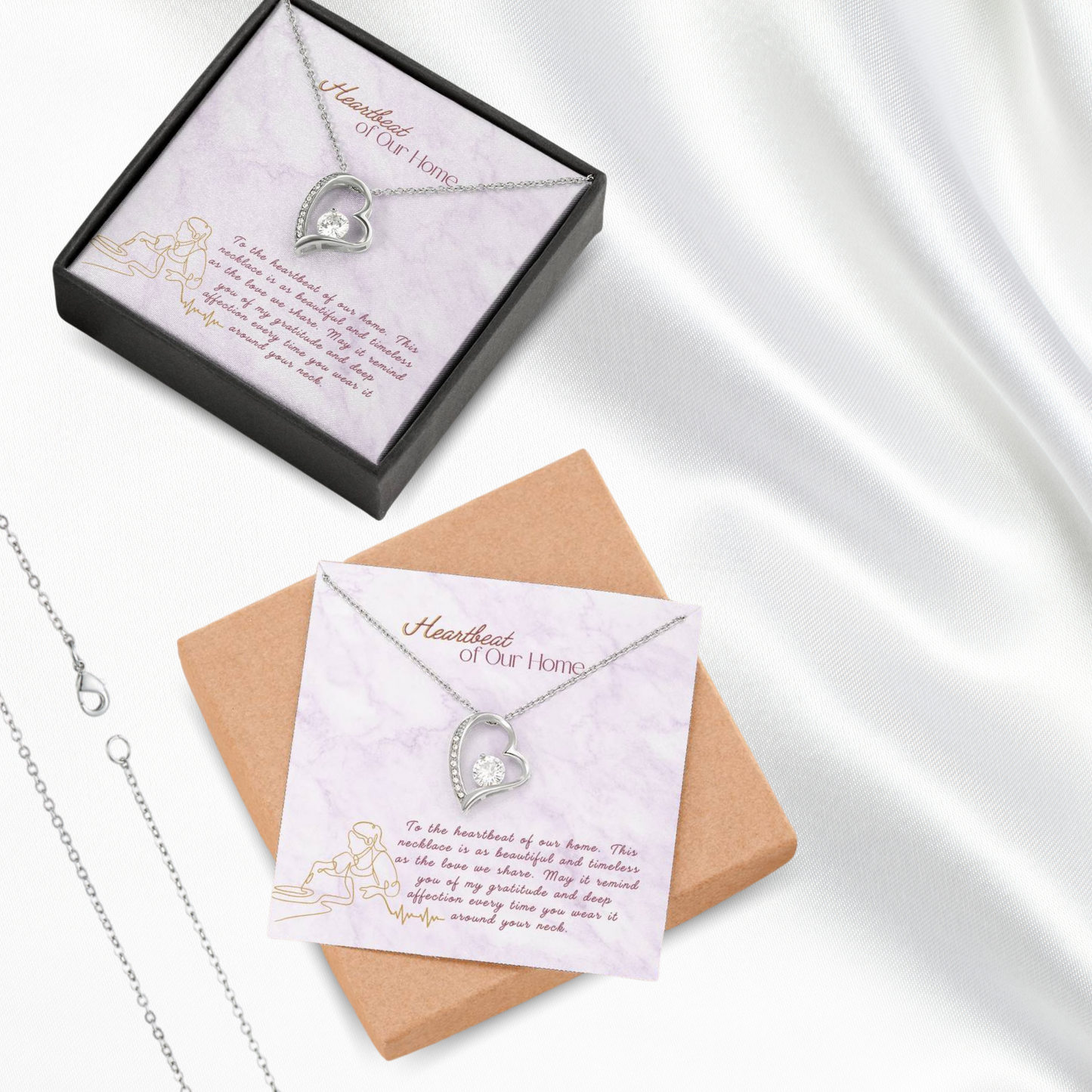 Heart of Our Home - Love Necklace
