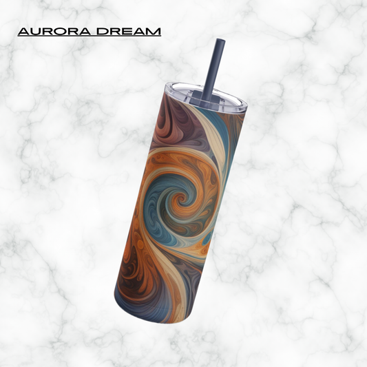 Aurora Dream 20oz Skinny Tumbler - With Straw