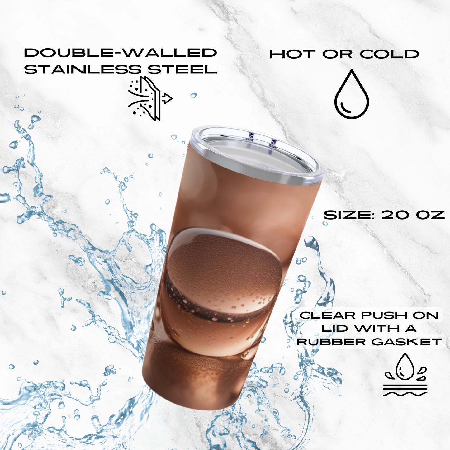 Glistening Globe 20oz Tumbler