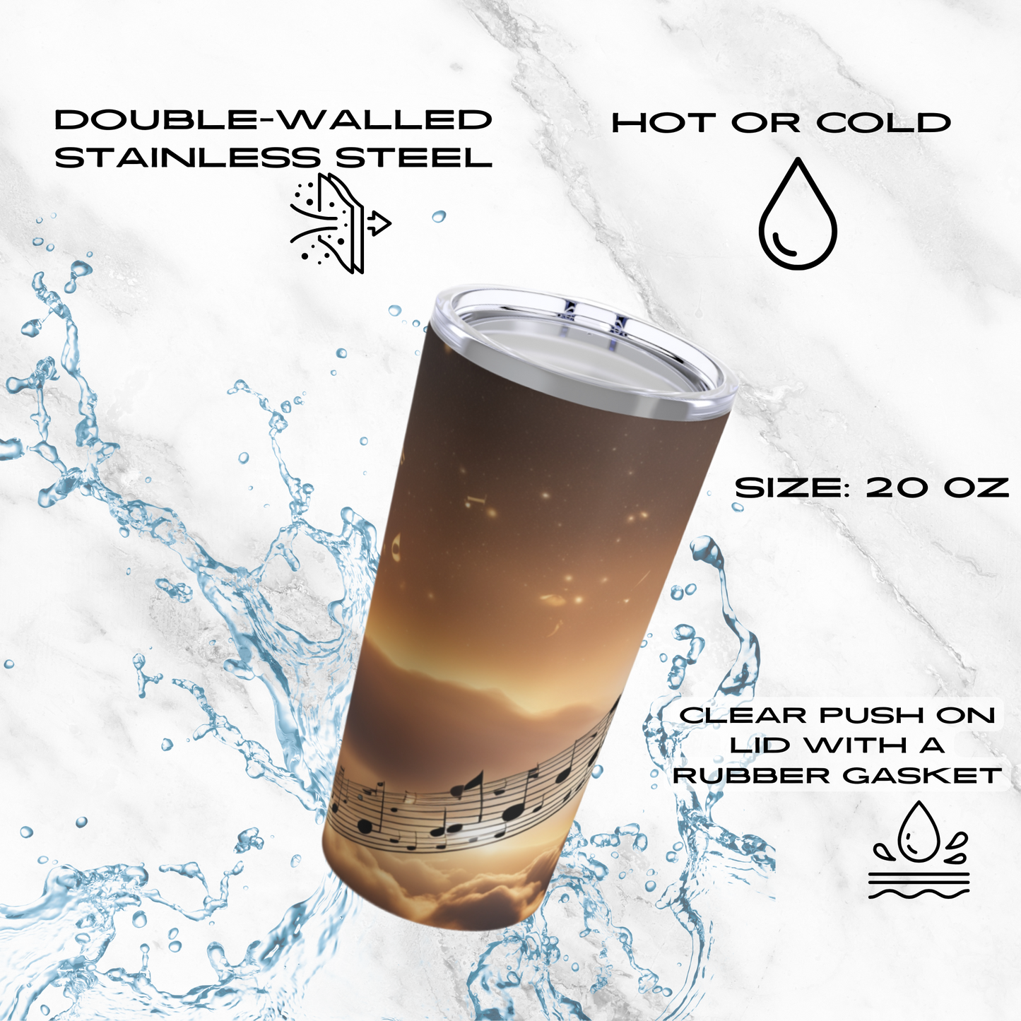 Melody of Love 20oz Tumbler