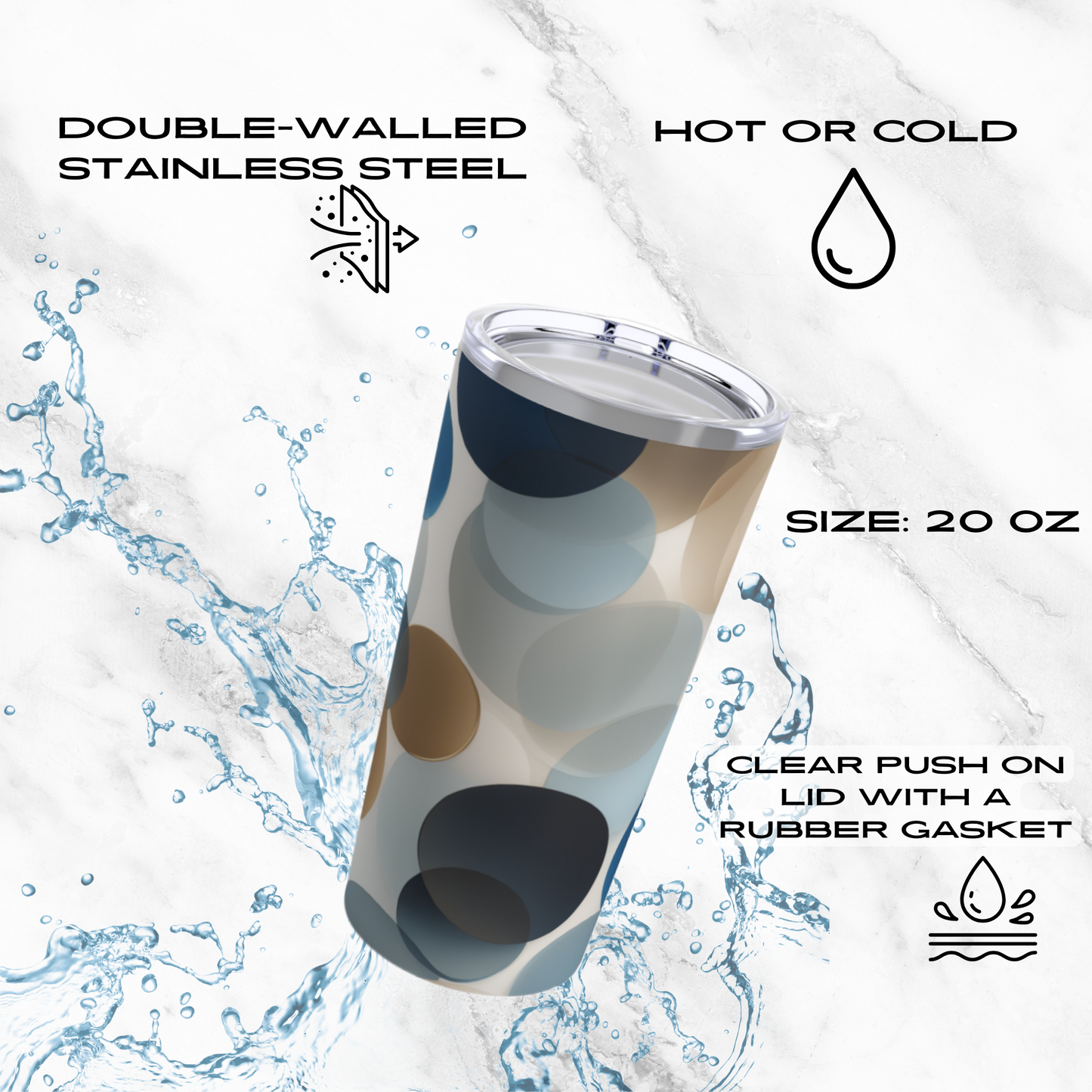 Ocean Breeze 20oz Tumbler