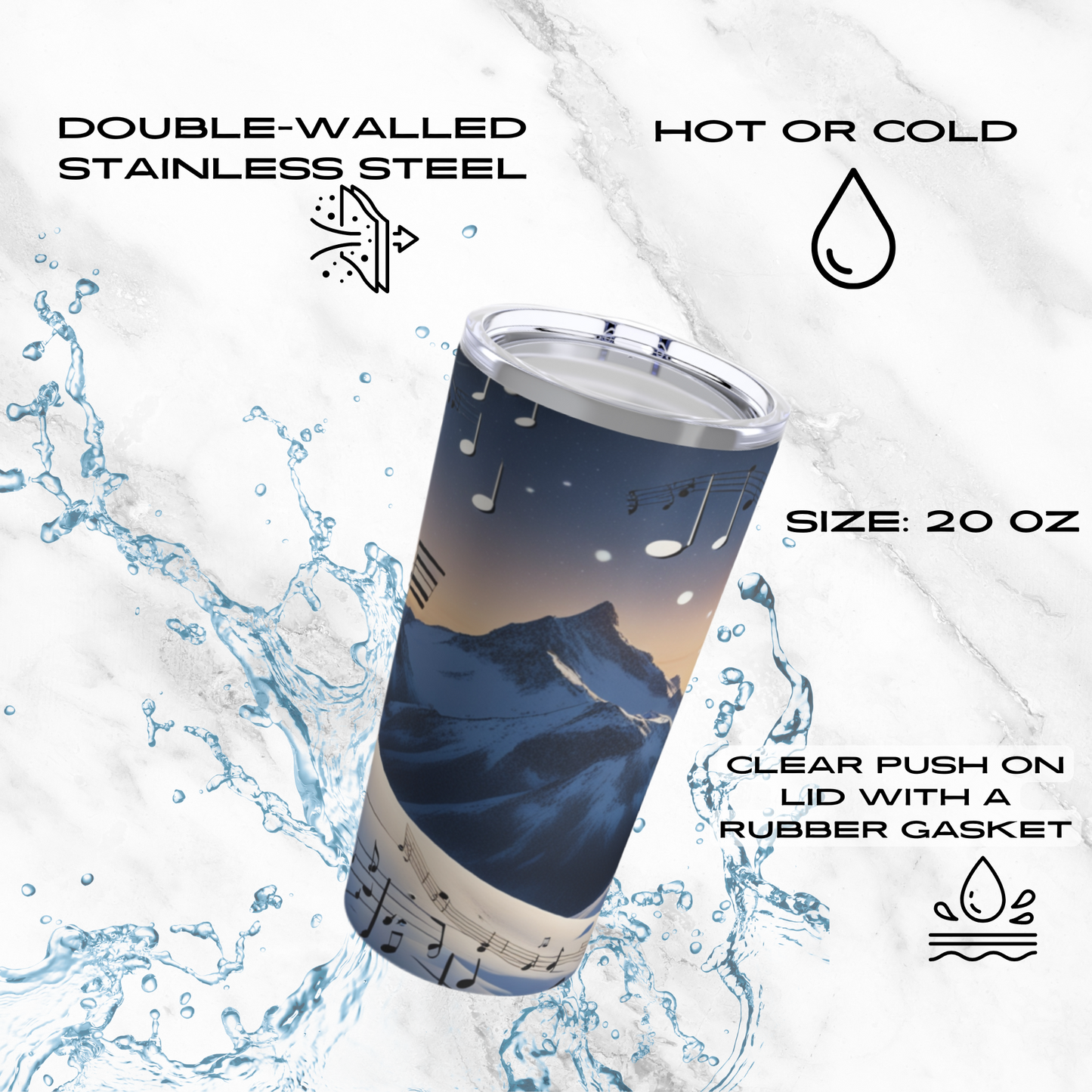 Winter Serenade 20oz Tumbler