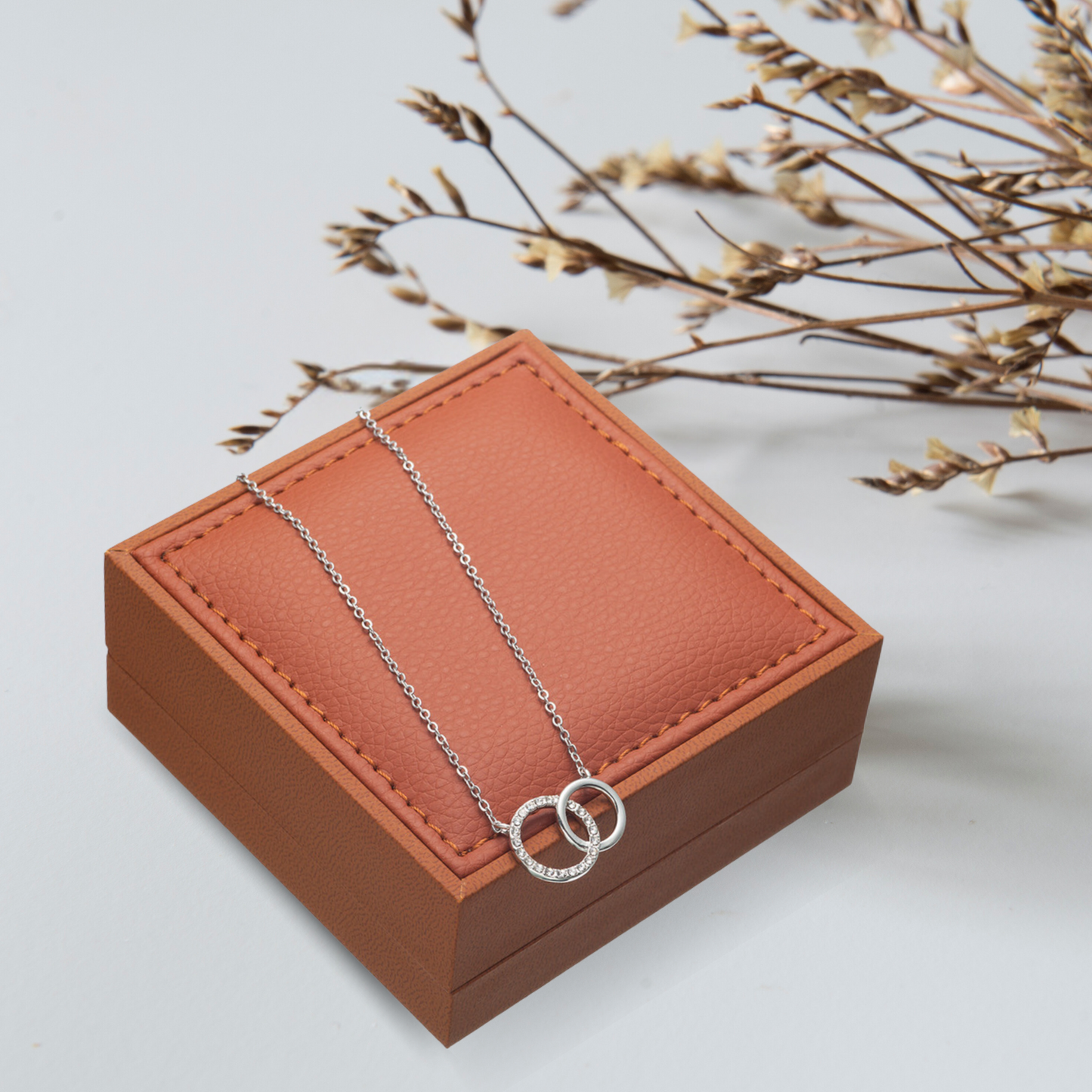Connected Souls - Linked Circles Necklace