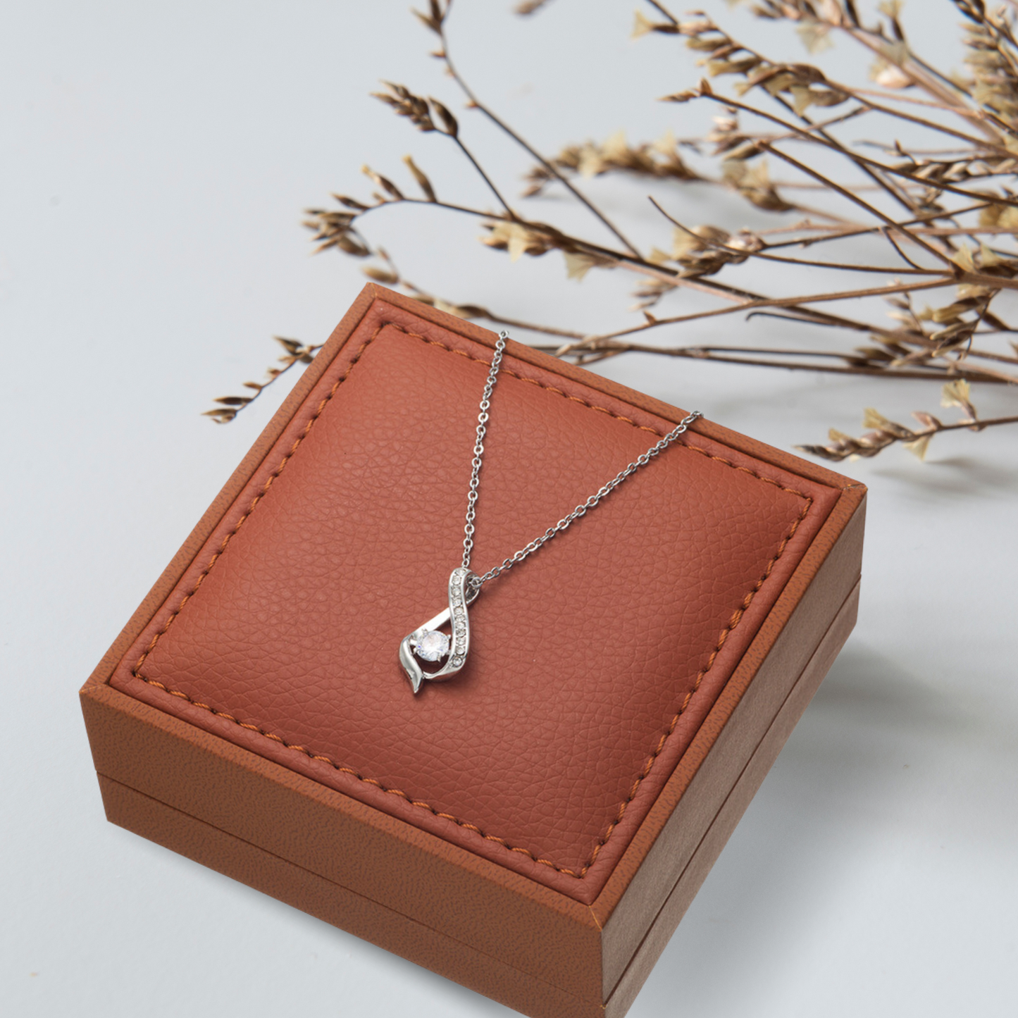Elegant Affection - Ribbon Necklace