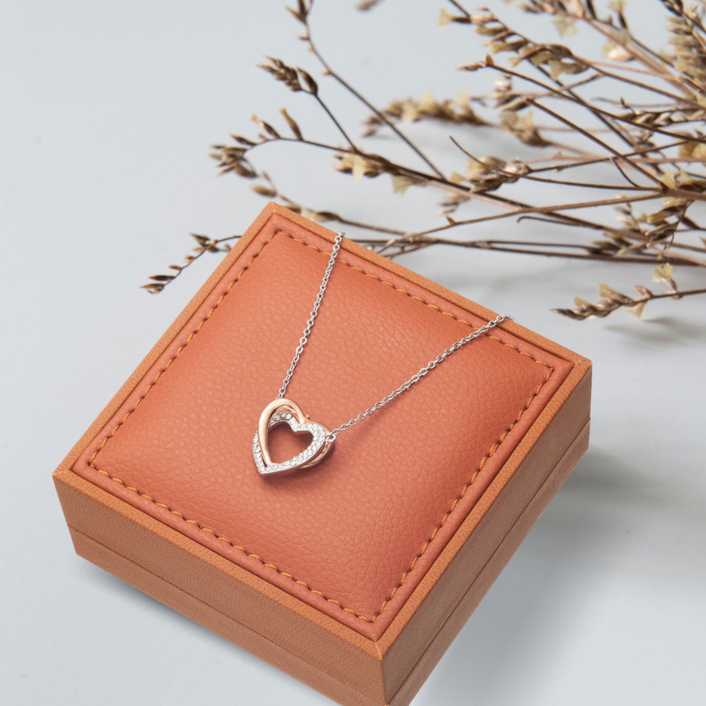 Eternal Connection - Twin Hearts Necklace
