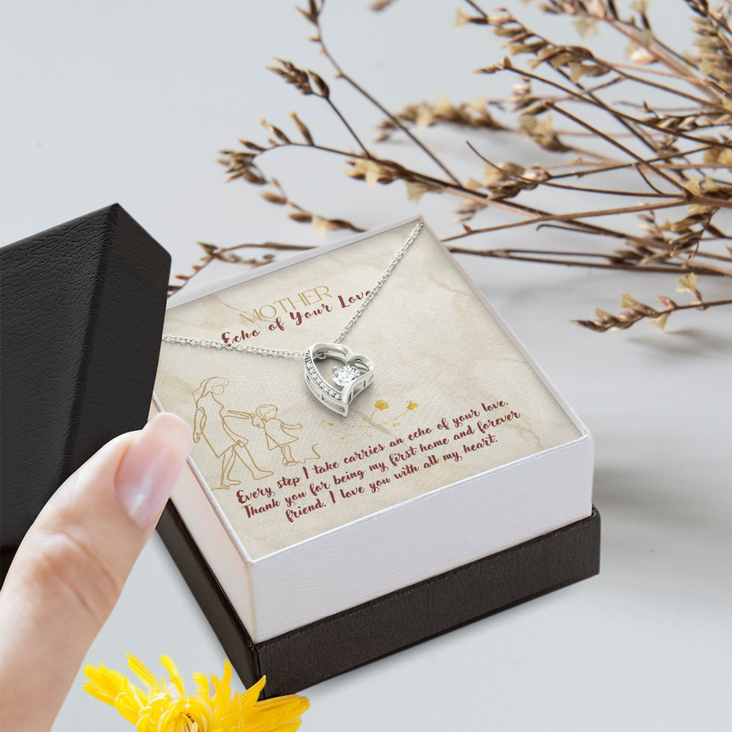 Heartfelt Echo - Love Necklace