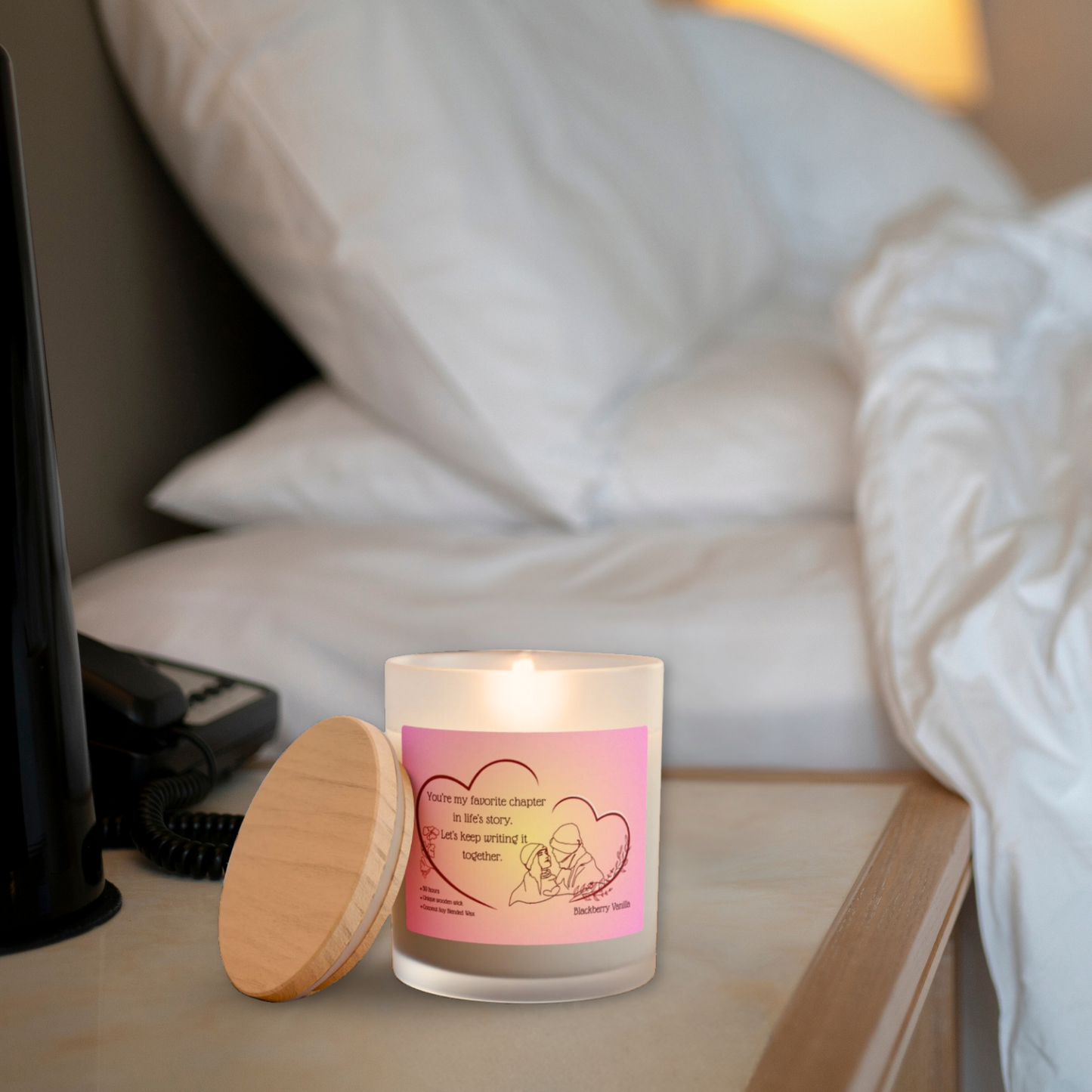 11oz Blackberry Vanilla Candle – Favorite Chapter