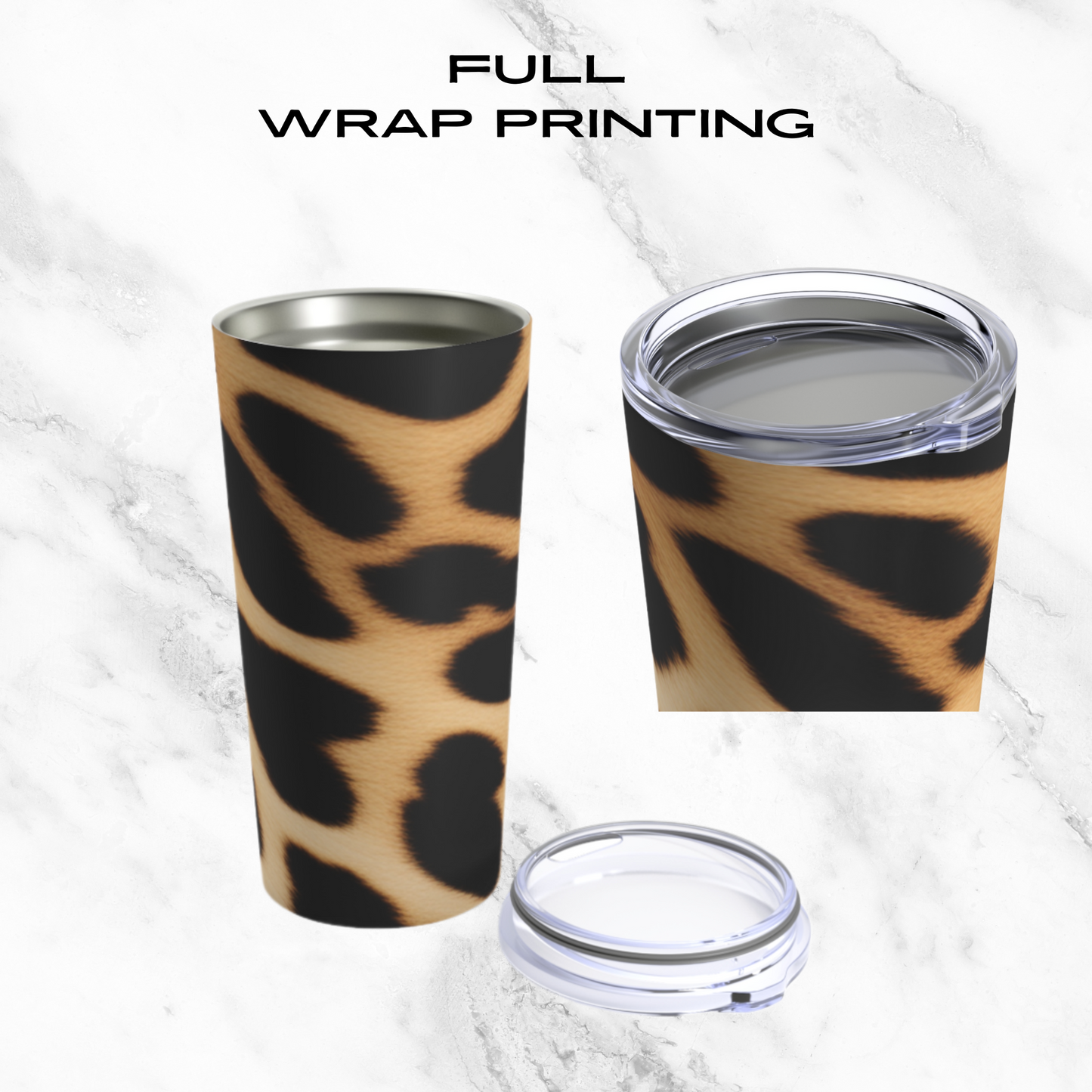 Cheetah Charm 20oz Tumbler