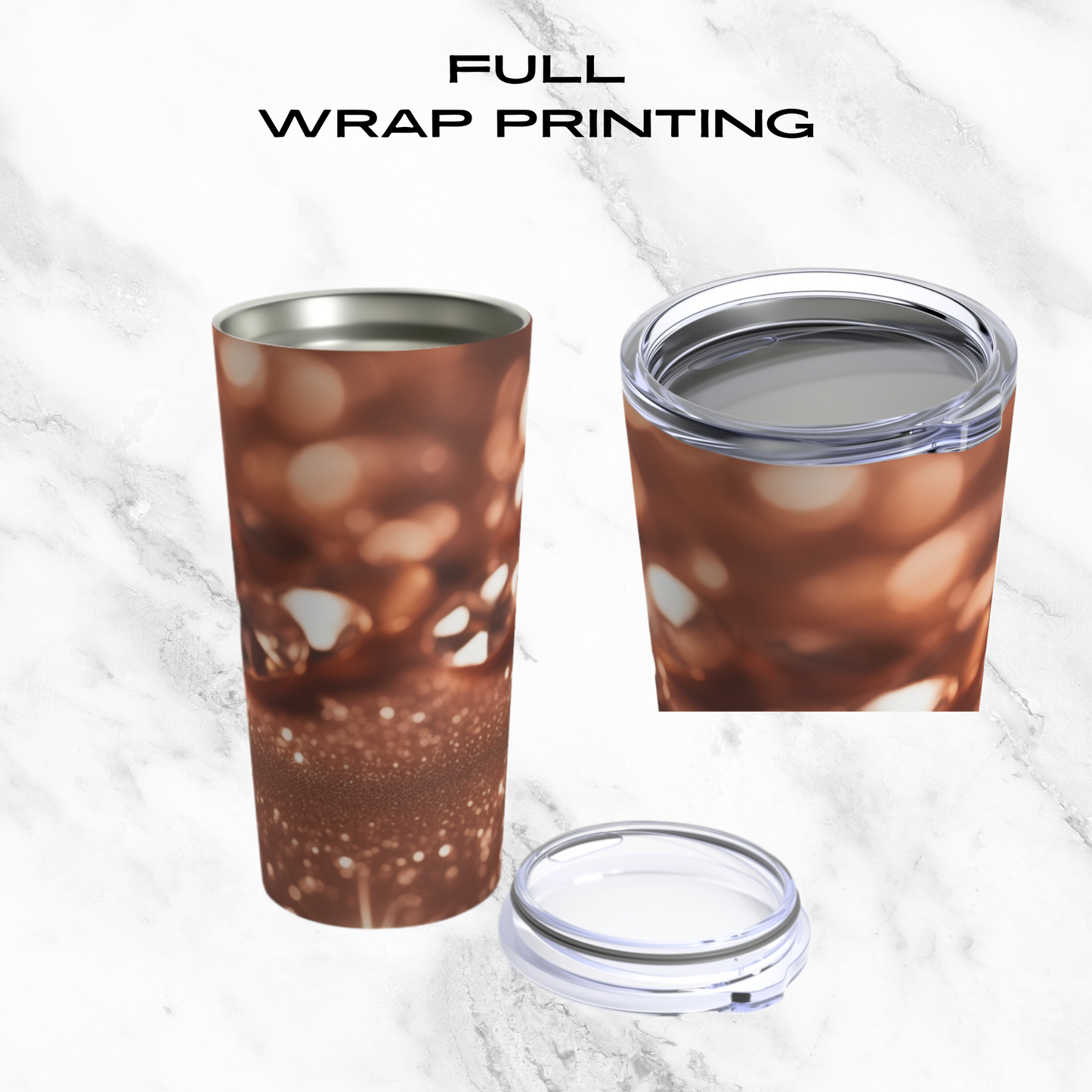 Golden Glimmer 20oz Tumbler