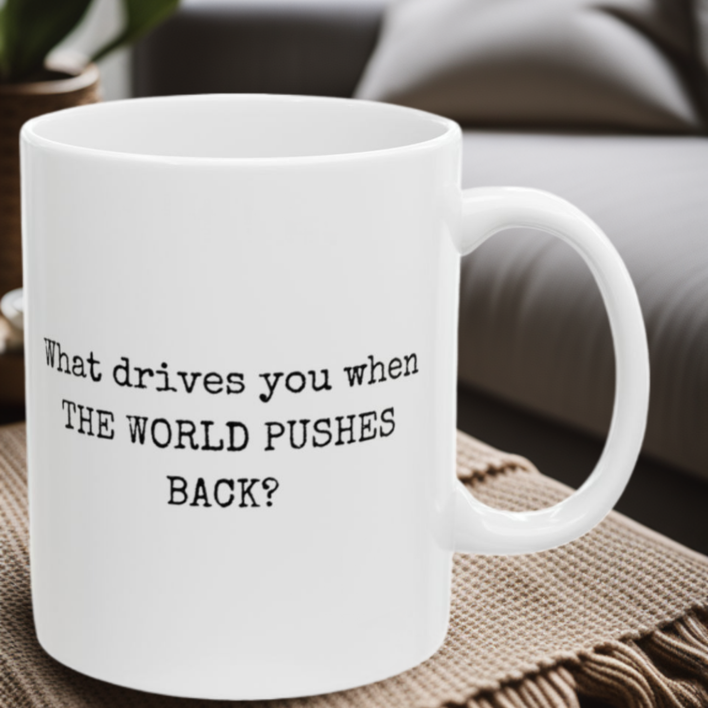 Driven Through Challenges - 11oz Mug
