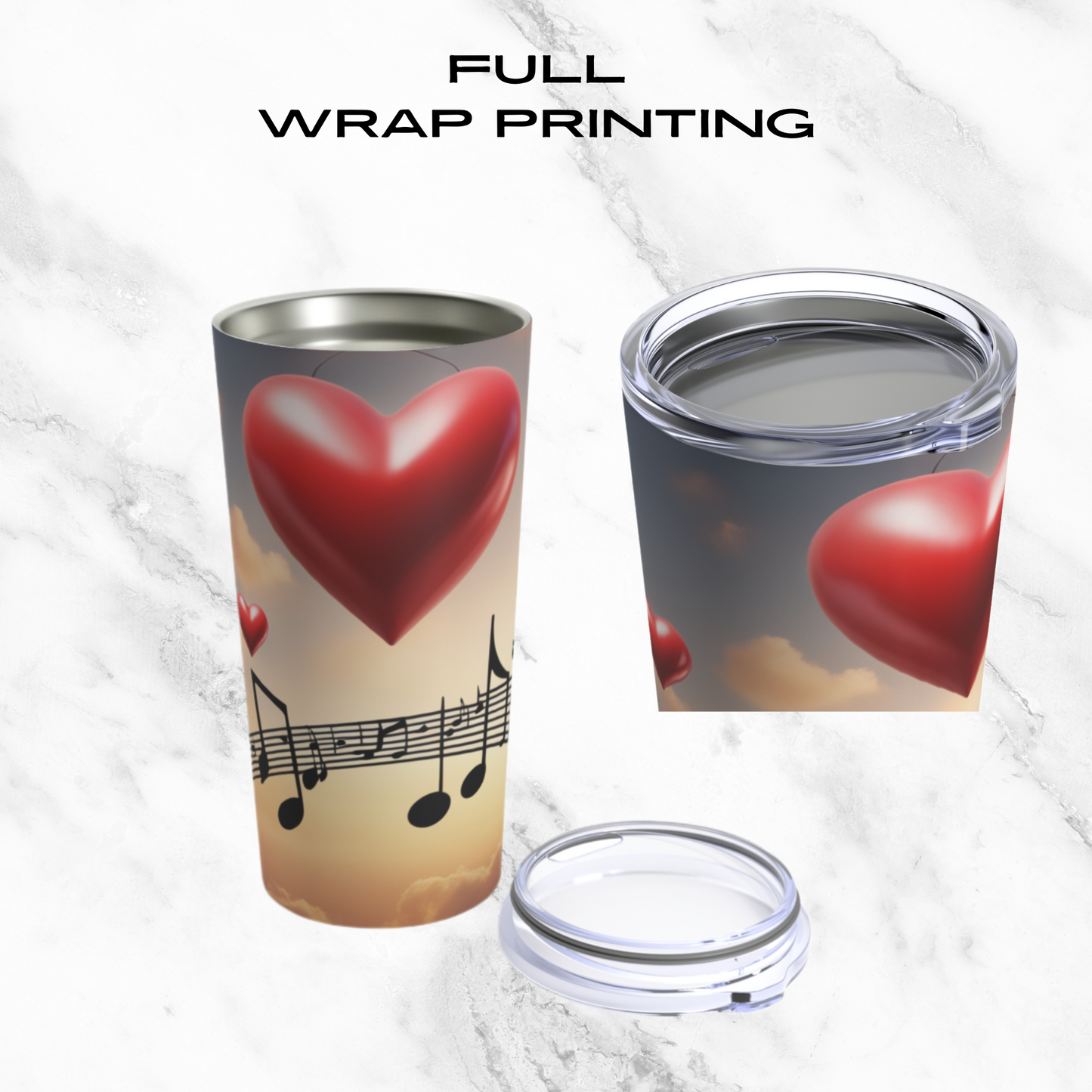 Melodic Hearts 20oz Tumbler