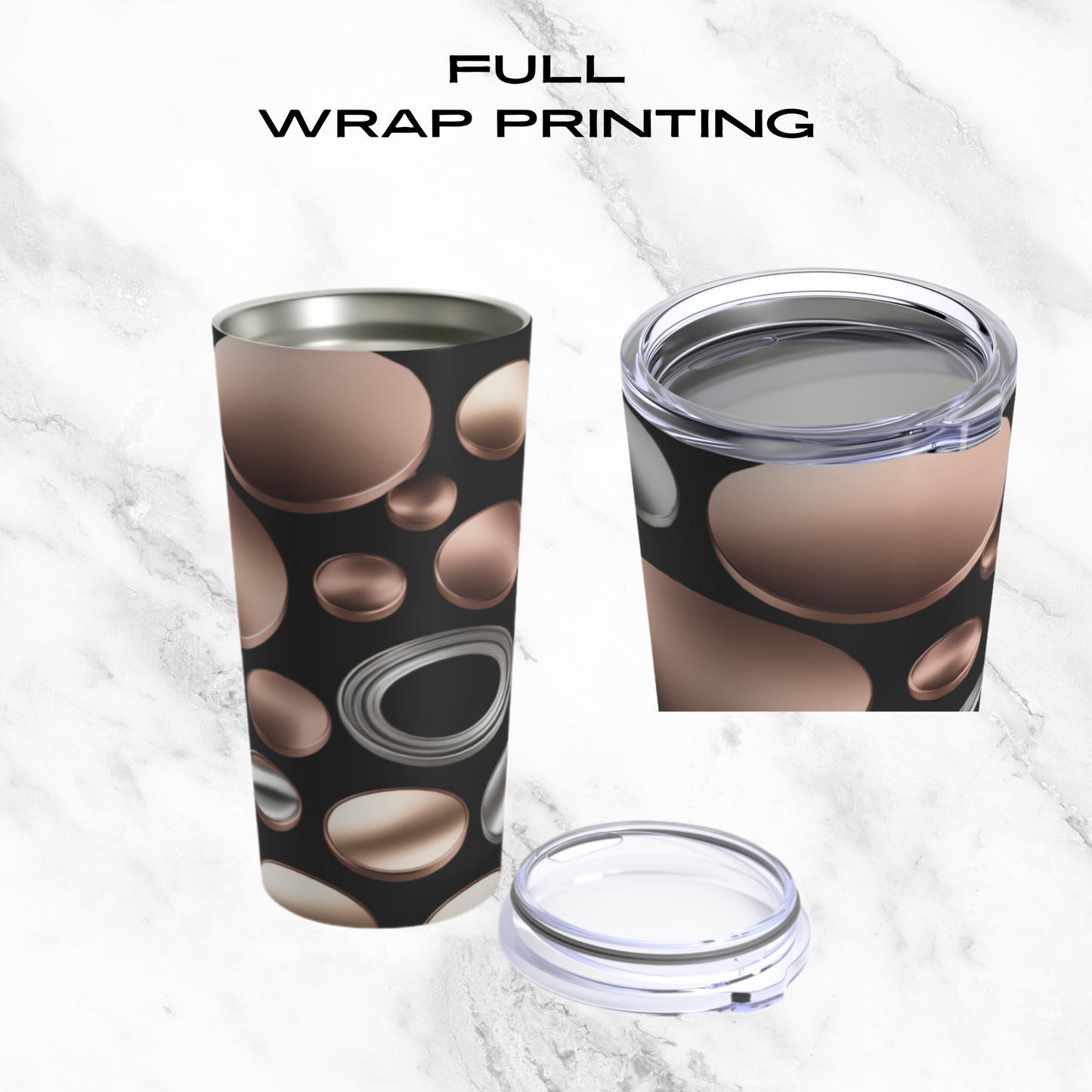 Metallic Mosaic 20oz Tumbler