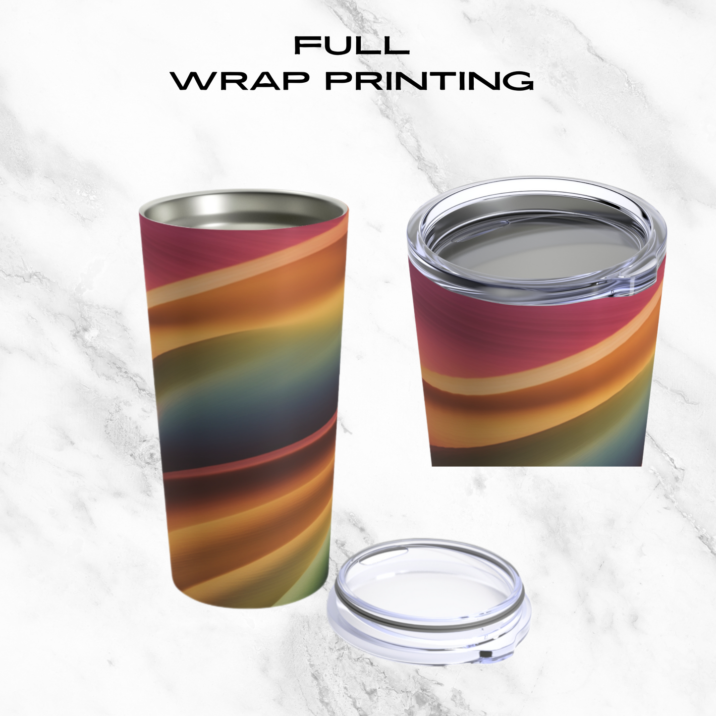 Rainbow Cascade 20oz Tumbler