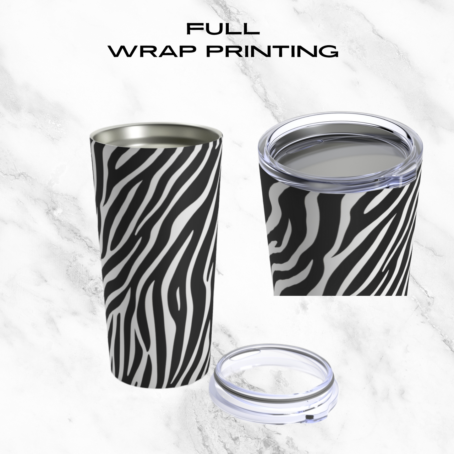 Zebra Zen 20oz Tumbler