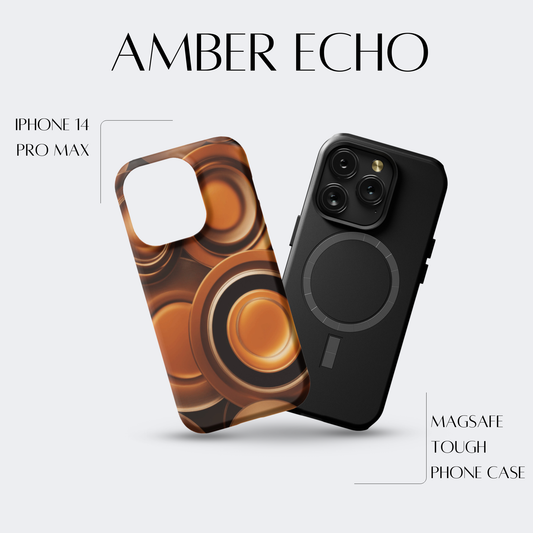 Amber Echo - iPh 14 Pro Max MagSafe Tough Matte Finish