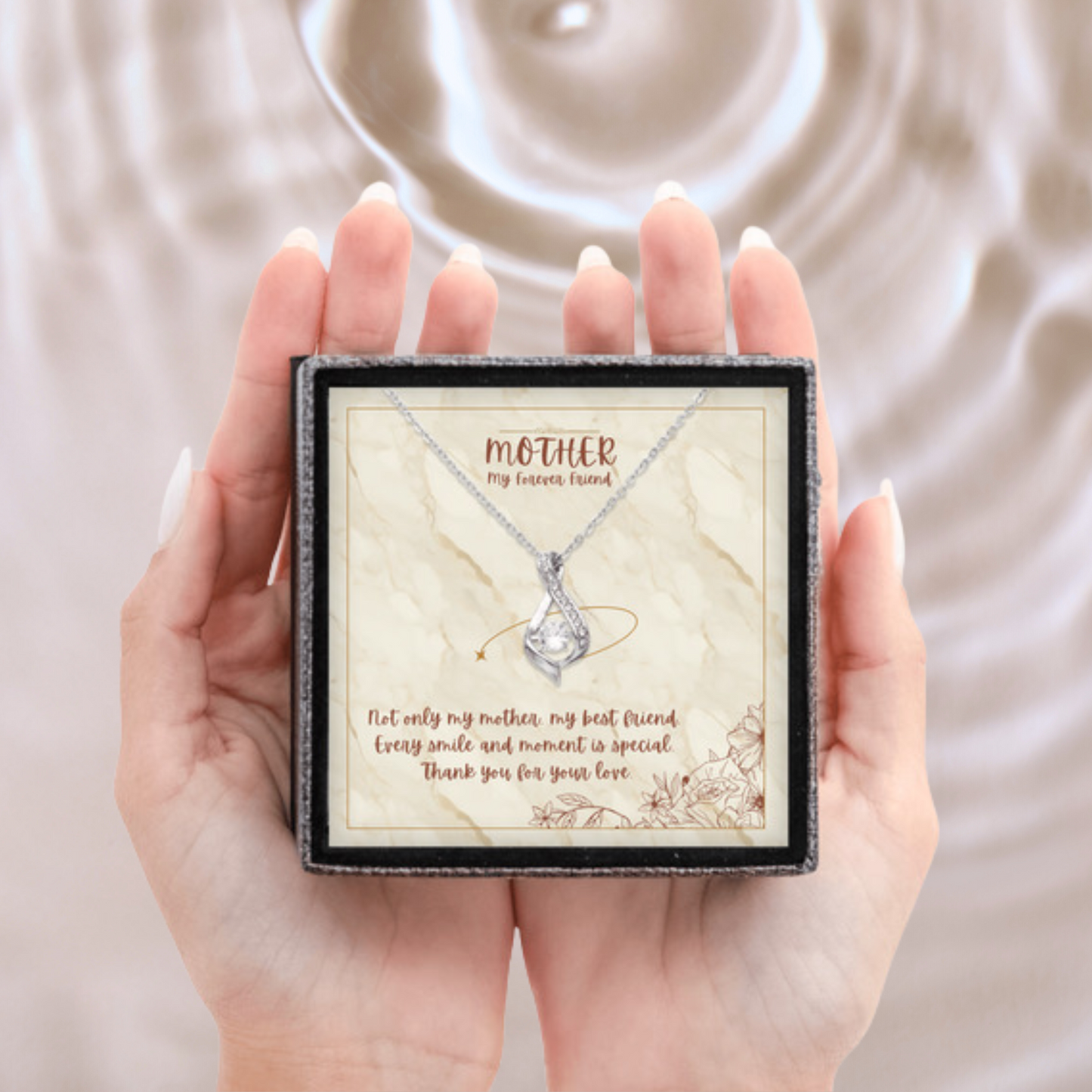 Forever Cherished - Ribbon Necklace
