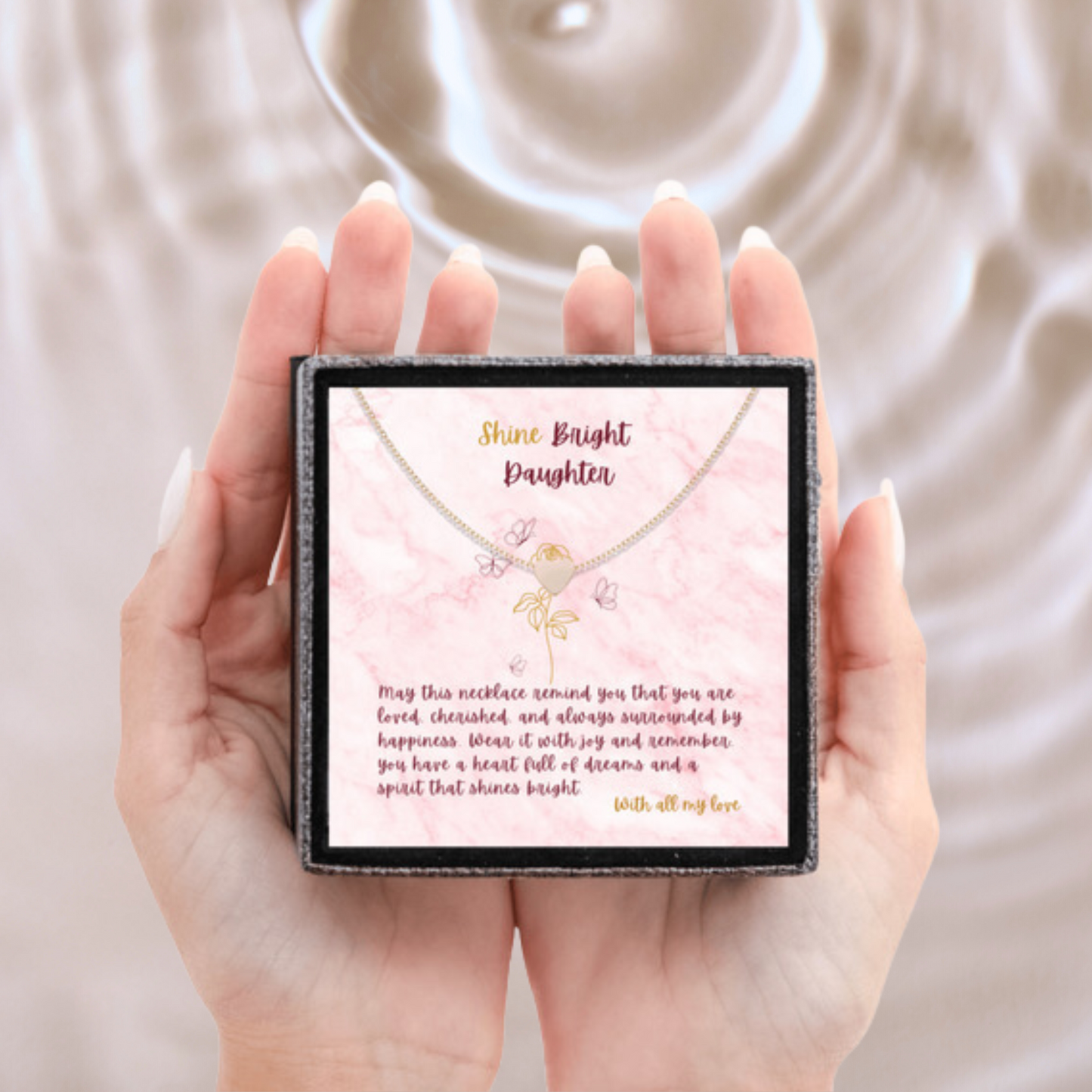 Heart of Gold - Kids Heart Necklace