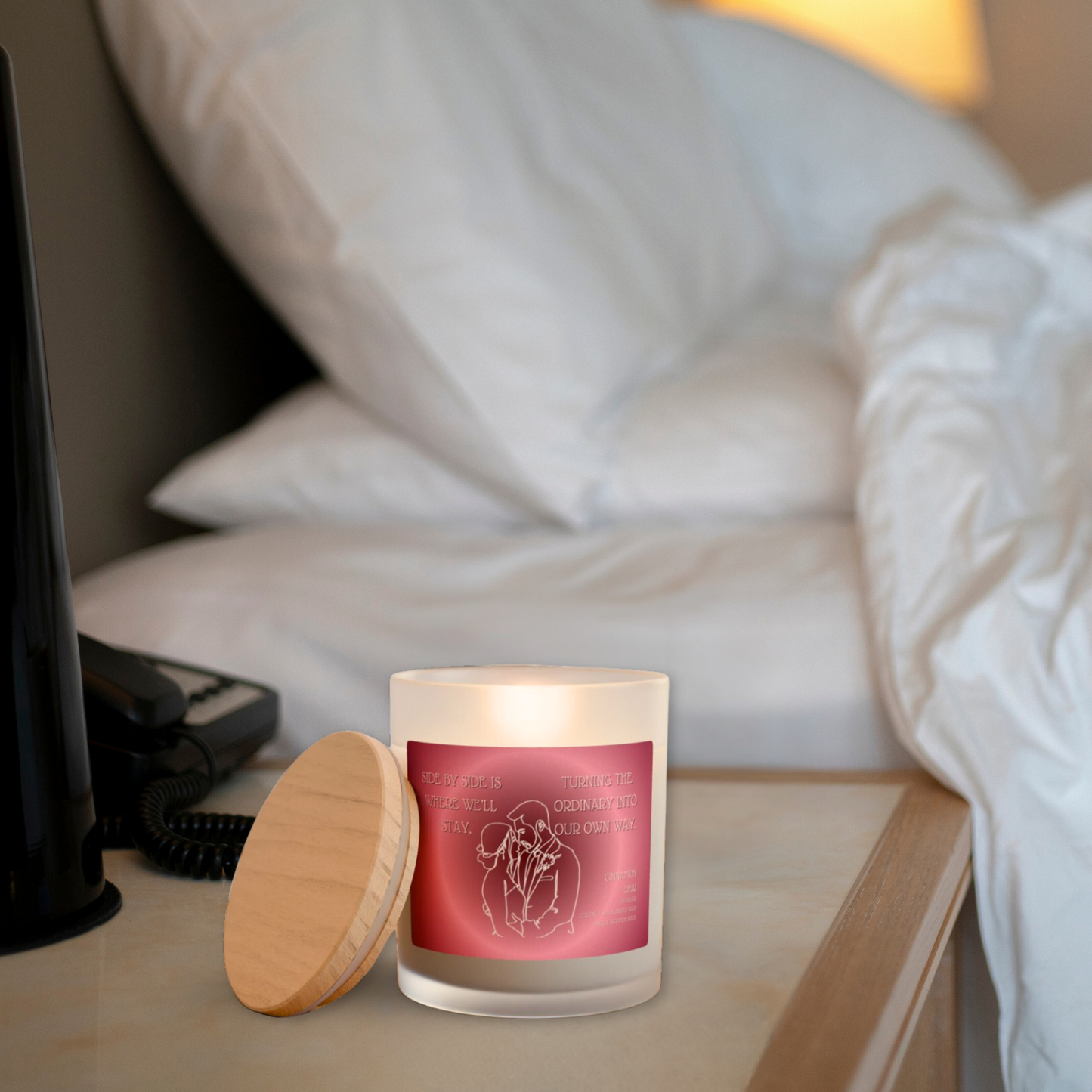 11oz Cinnamon Chai Candle – Side By Side