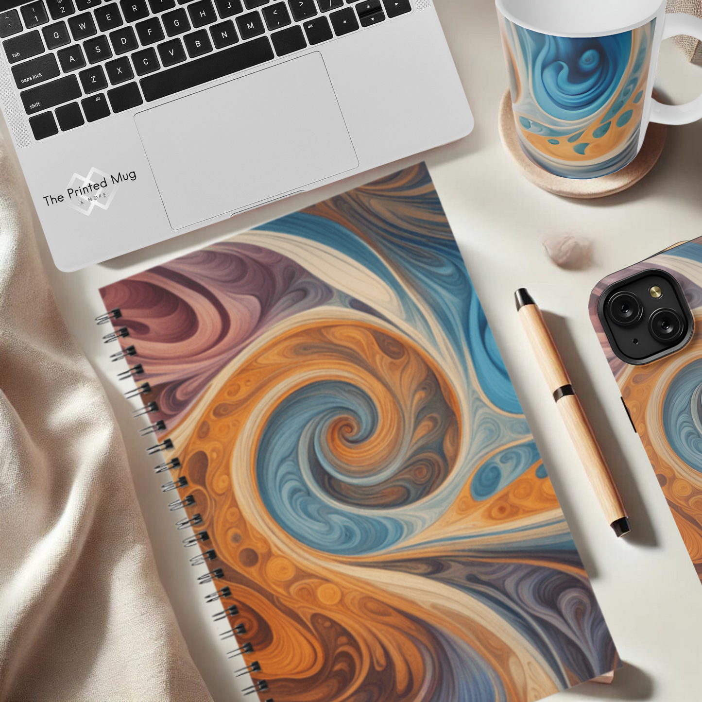 Aurora Dream 5.5”x8.5" Hardcover Notebook