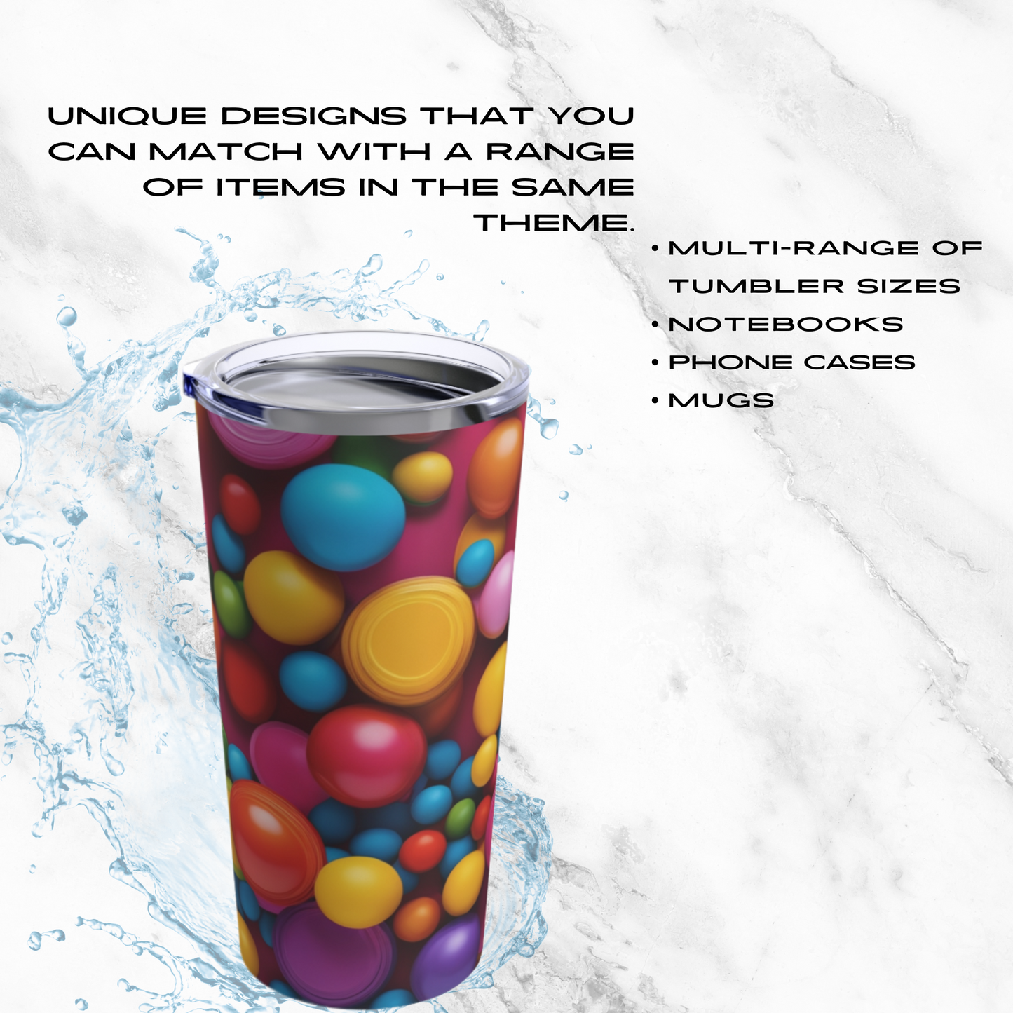Bubble Pop 20oz Tumbler